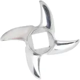 Lebensmittel-Fleischwolf-Klinge, Edelstahl, Rostfrei, 6, 5 Cm, Scharfe, Präzise Fleischwolf-Klinge für Zuhause