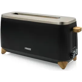 Princess Langschlitz-Toaster Schwarz
