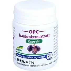 PHARMA PETER OPC Traubenkernextrakt + Vitamin C Kapseln 60 St