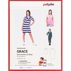 Pattydoo Schnitt "Shirt & Kleid Grace" für Damen