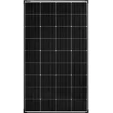 EnjoySolar enjoy solar Monokristallines Solarmodul, 182mm Solarzellen 10 Busbars Solarpanel ideal für Wohnmobil, Balkonanlage, Gartenhäuse, Boot (210W, 12V)