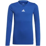 adidas Team Base Top langarm Kids blau