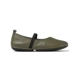 Camper Camper, Right Nina, Women Shoe, Medium Green, 36, (EU)