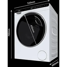 Haier HW50-BP12307 Mini Waschmaschine (5 kg, 1200 U/min)