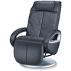 MC 3800 Shiatsu-Massagesessel, Massagestuhl für eine wohltuende Entspannungs-Massage von Rücken und Beinen, mit Vibrationsmassage, schwarz