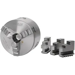 Optimum Dreibackendrehfutter Ø 80 mm zentrisch spannend