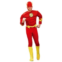 Rubie ́s Kostüm Original Flash, Original lizenziertes Kostüm aus dem DC-Comic 'The Flash' rot XL