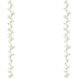 Kunstgirlande CREATIV GREEN "Gypsopheliagirlande", grün, L:185cm, Obermaterial: 100% Polyethylen, Kunstpflanzen