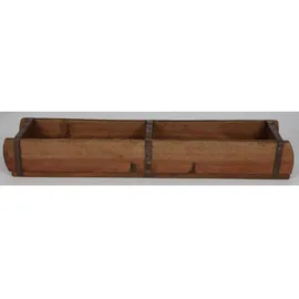 Cepewa Holzkiste Ziegelform 60 x 15 cm 1-tlg. Altholz Buche