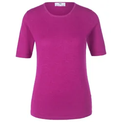 Rundhals-Pullover aus Seide Kaschmir Peter Hahn Seide/Kaschmir pink