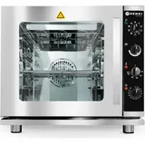 HENDI Kombidämpfer mit Grill 4x GN 2/3, - Hellgrau