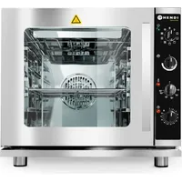 HENDI Kombidämpfer mit Grill 4x GN 2/3, - Hellgrau