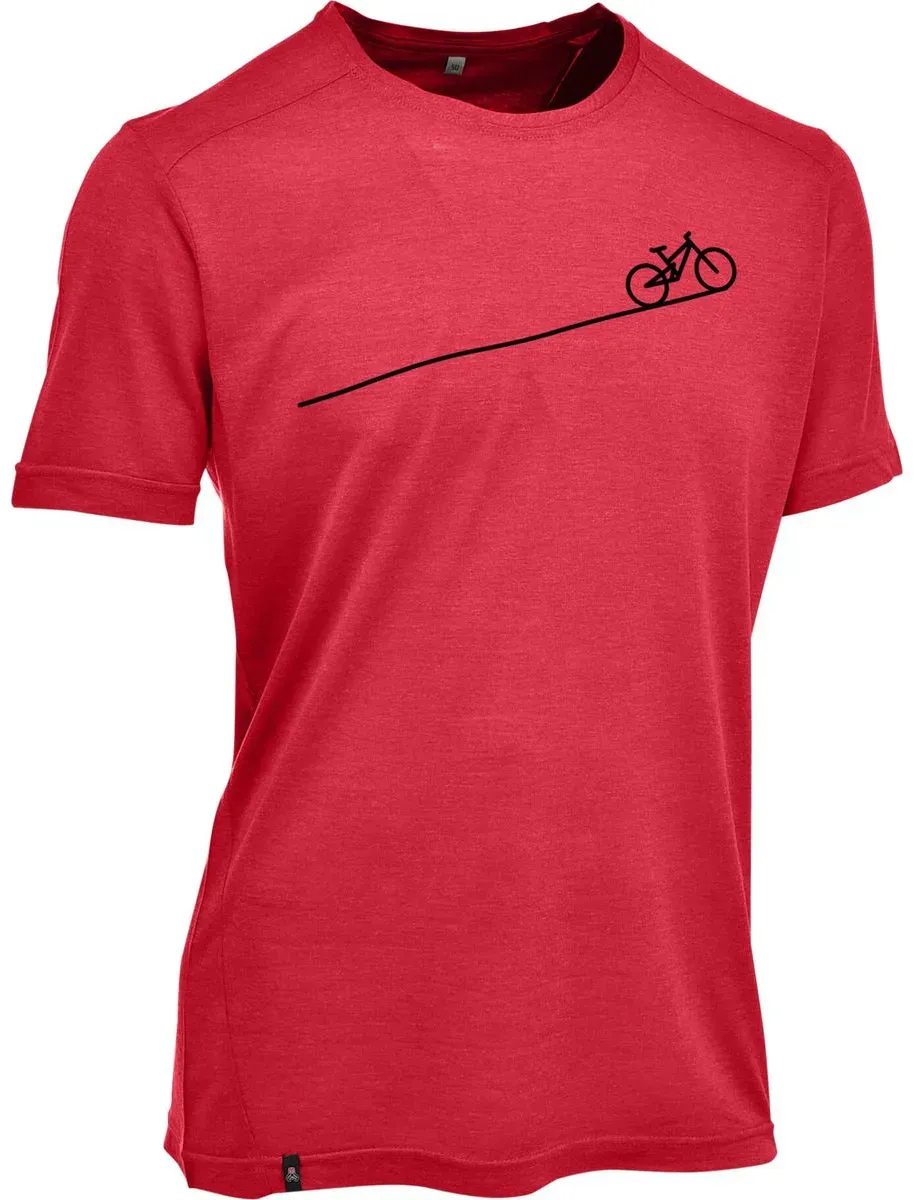 MAUL Sport Bezau - 1/2 T-shirt+print red (94) 52