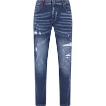 2Y PREMIUM JULIO RIPPED SLIM FIT Jeans - blau - 28