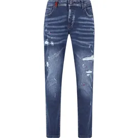 2Y PREMIUM JULIO RIPPED SLIM FIT Jeans - blau - 28