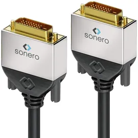Sonero DVI-Kabel 3 m Schwarz