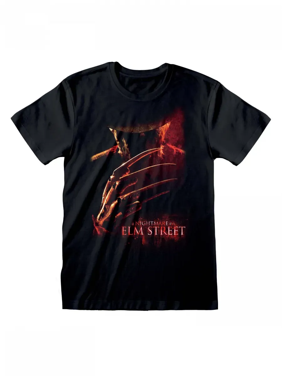 T-Shirt Nightmare On Elm Street - Poster (größe XL)