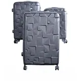 Almina Koffer-Set 3-tlg. grau