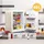First Austria FA-5172-3-CR Mini-Kühlschrank 40 l 56,2 cm hoch Retro beige