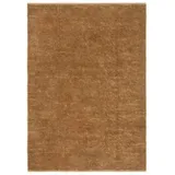 vidaXL Schlingenteppich Handgefertigt 180x250 cm Jute und Baumwolle