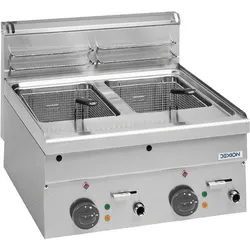 GastroHero Elektro-Fritteuse Serie 66 - 60/60 8+8 Liter Tischgerät