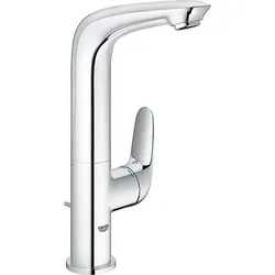 Waschtischmischer Eurostyle, geschlossener Hebel, seitliche Betätigung, schwenkbar (Ausführung: Waschtischmischer GROHE Serie Eurostyle verchromt geschlossener Hebel hohe Ausführung Einhebelmischer)