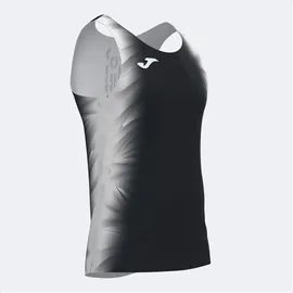 Joma Joma, Elite XI ärmelloses Laufshirt 102 - schwarz/weiß L
