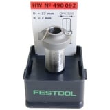 Festool HW R2-OFK 500 Abrundfräser 2(R1)x27mm, 1er-Pack (490092)