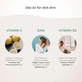 MYLILY Alltagsheldin Vitamin C + Zink Kapseln 90 St.