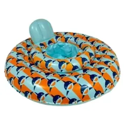 Swim Essentials Orange Blue Sharks Baby float