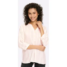 Heine Druckbluse ecru-sand-gestreift 42