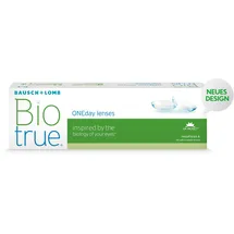 Bausch + Lomb Biotrue ONEday Tageslinsen, sphärische Kontaktlinsen, weich, 30 Stück / BC 8.6 mm / DIA 14.2 mm / -5.00 Dioptrien