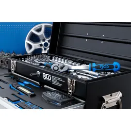 BGS Elektriker-Metall-Werkzeugkoffer 3350, 3 Schubladen, mit 147 Werkzeugen