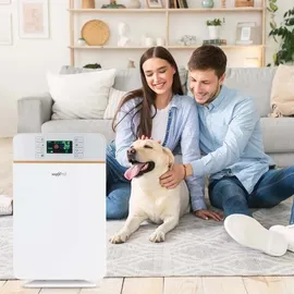 MAXXMEE Digitaler-Luftreiniger weiß/silber