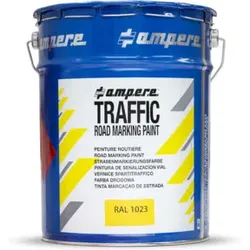 AMPERE TRAFFIC PAINT Straßenmarkierungsfarbe Traffic Paint 5kg schwarz