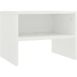 vidaXL Nachtschrank 40 x 30 x 30 cm Weiß