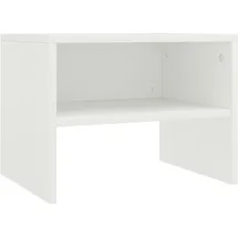 vidaXL Nachtschrank 40 x 30 x 30 cm Weiß