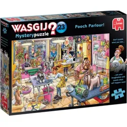 JUMBO 25018 Puzzle 1000 Teile Wasgij Mystery 23 - Hundesalon