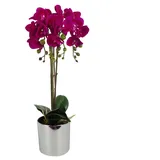 Leaf Design UK Realistische künstliche Orchidee im Topf