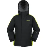 Mountain Warehouse Raptor warme Winterjacke für Kinder - wasserdichter Parka für Jungen und Mädchen, für extreme Kälte und Schnee, Ski-Jacke mit Taschen Tiefschwarz Kinder 140 EU (9-10 Jahre) - 9-10 Jahre