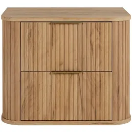 3e 3xe living.com Eiche Craft Badezimmerschrank 41,5 x 60,4 x 51,7 cm Braun Holz