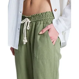 Roxy Oceanside Ausgestellte Hose Grün M