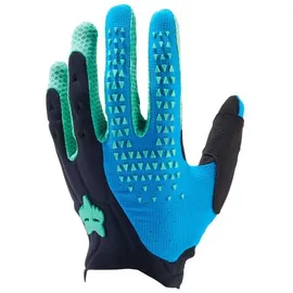 Fox Pawtector Motocross Handschuhe, schwarz-blau, Größe S