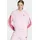 adidas Essentials 3-Streifen French Terry, Damen Kapuzensweater, pink, - L