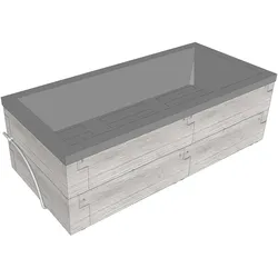 JUWEL Hochbeet Timber Pflanzkasten für Balkon und Terrasse