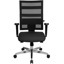 TOPSTAR X-Pander mit Armlehnen schwarz/schwarz/alu poliert