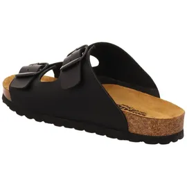 LONGO Pantoletten in schwarz 45 - Schwarz