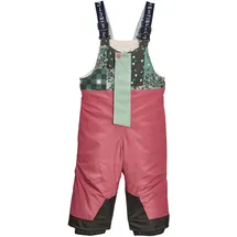 KILLTEC first instinct by killtec Kinder Skihose/Funktionshose mit Trägern und Schneefang FISW 44 MNS SKI PNTS, Dark Rouge, 122/128, 43393-000