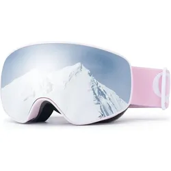 Qunature Skibrille für Kinder rosa M/L / LEFT