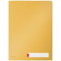 Leitz Sichthülle Cosy DIN A4 3 Fächer Gelb 3 St.